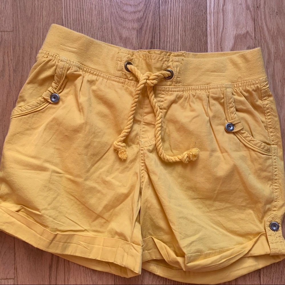 Comfy Yellow Shorts